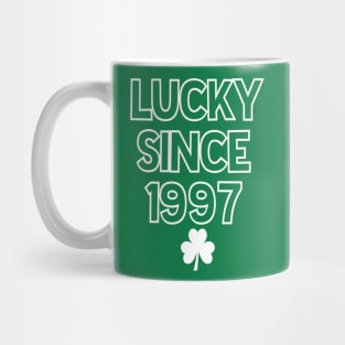 St Patrick's Day Lucky Since 1997 Mug